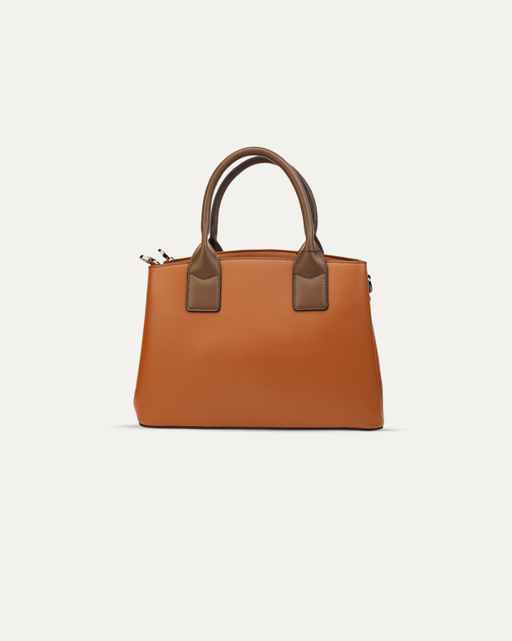 Contrast Handle Office Handbag
