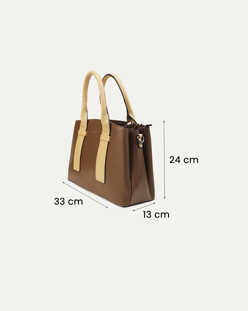 Two-Tone Executive Handbag