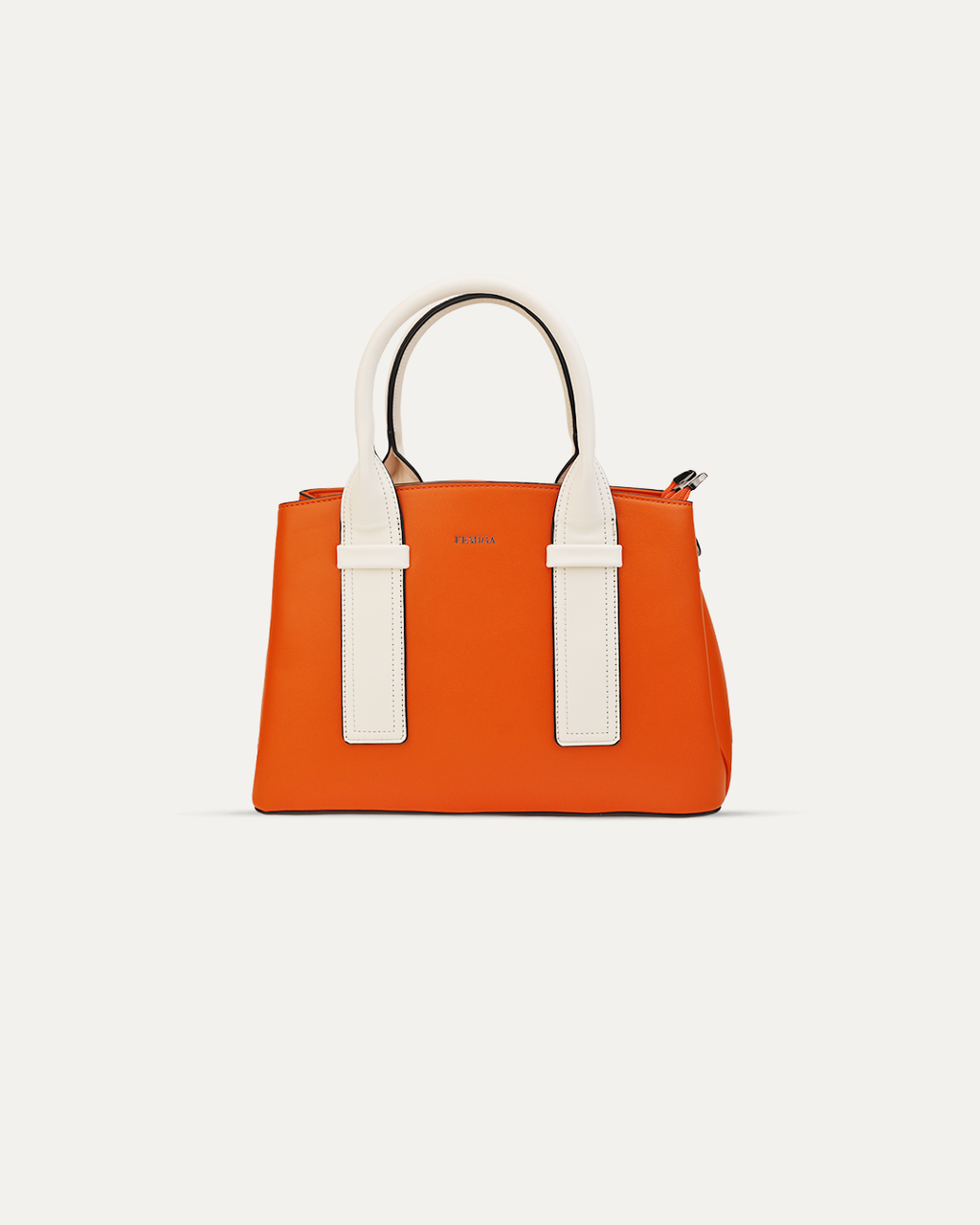 Structured Top-Handle Handbag