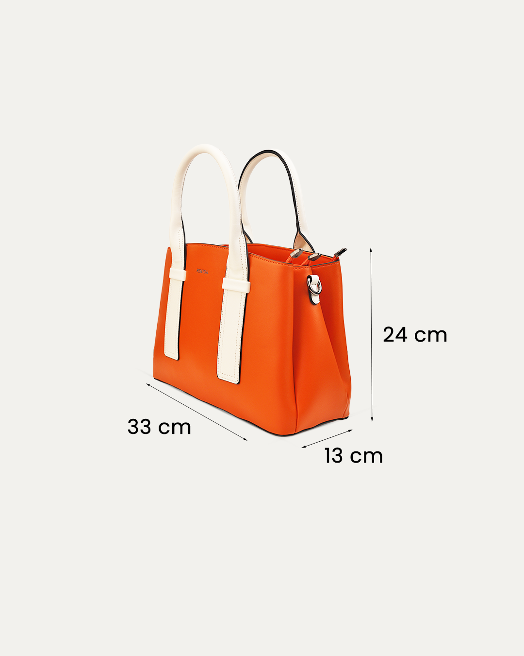 Structured Top-Handle Handbag
