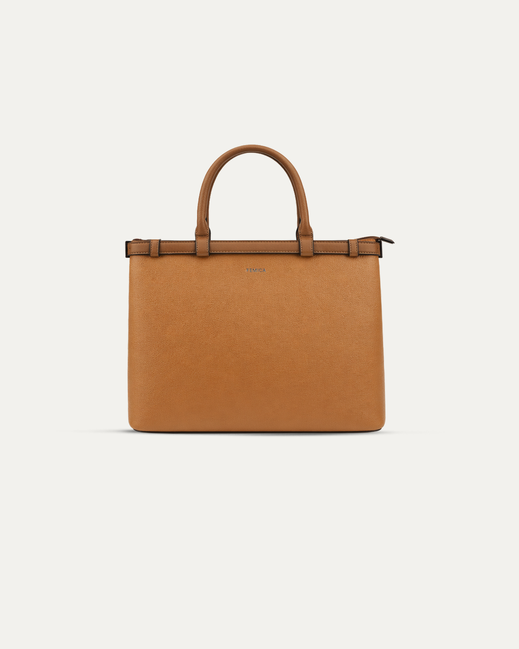 Belted Top-Handle Bag
