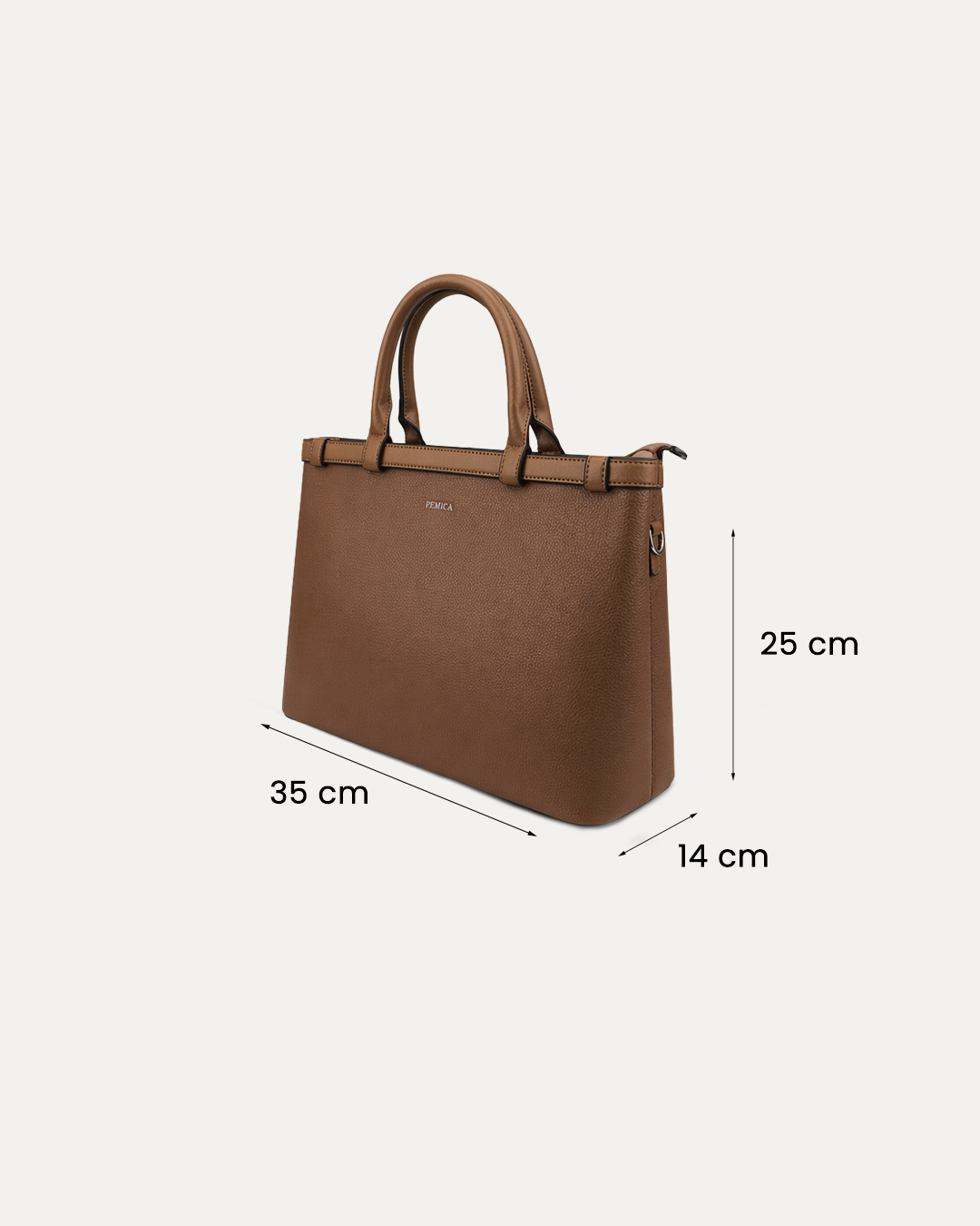 Brown Professional Handbag