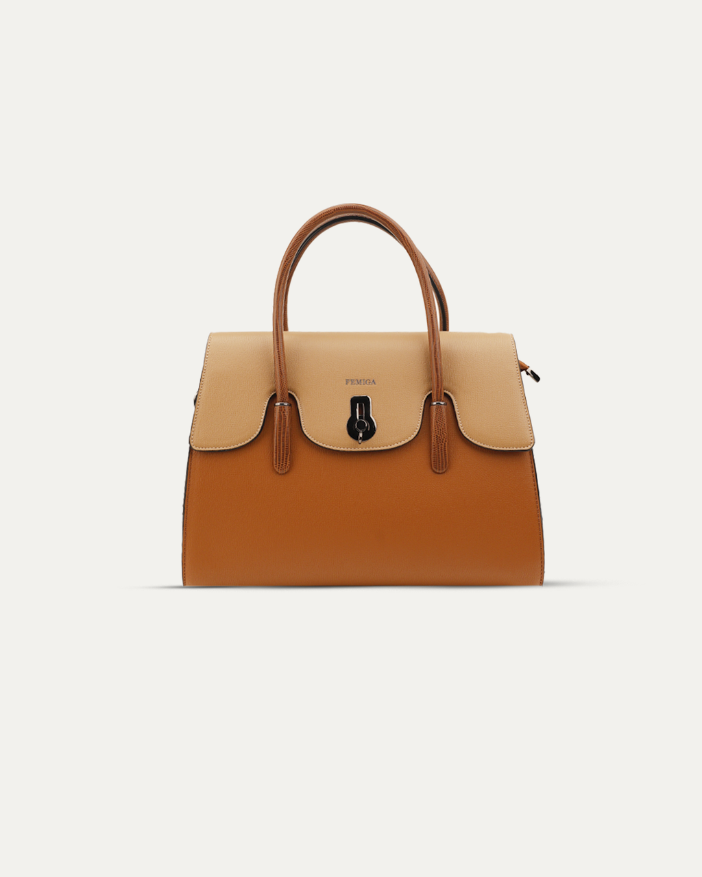 Two-Tone Executive Handbag