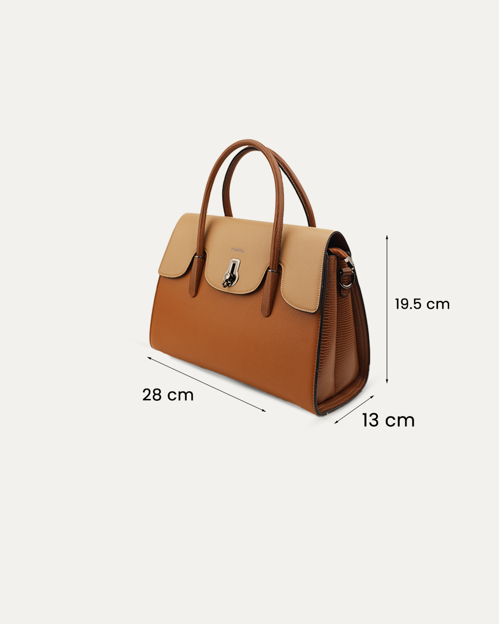 Two-Tone Executive Handbag