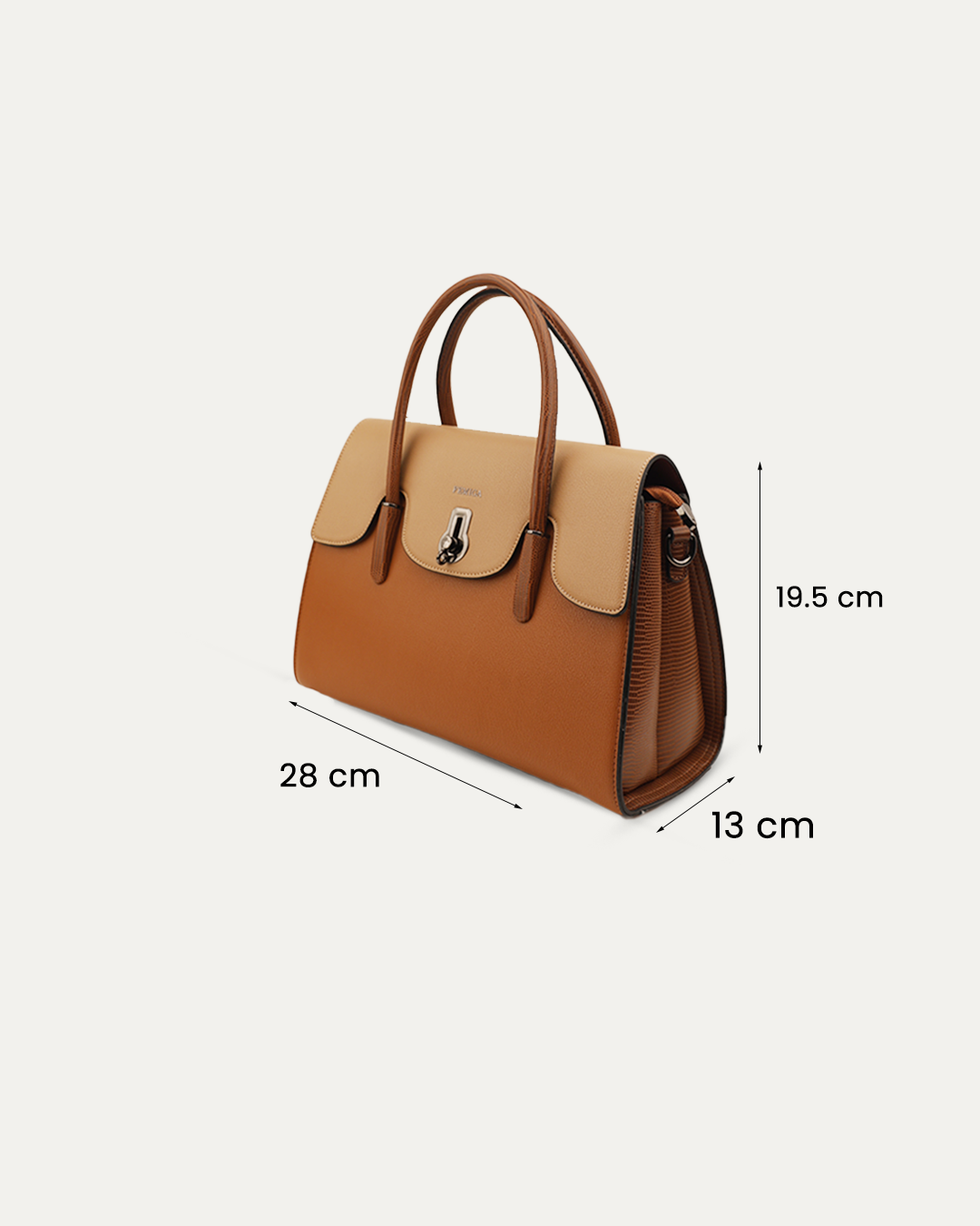 Two-Tone Executive Handbag