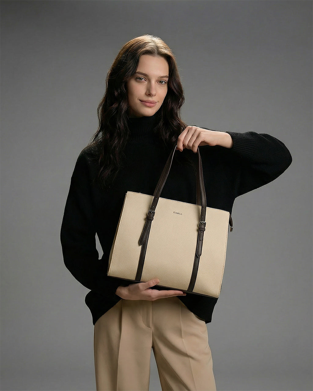 Two-Tone Professional Tote Bag
