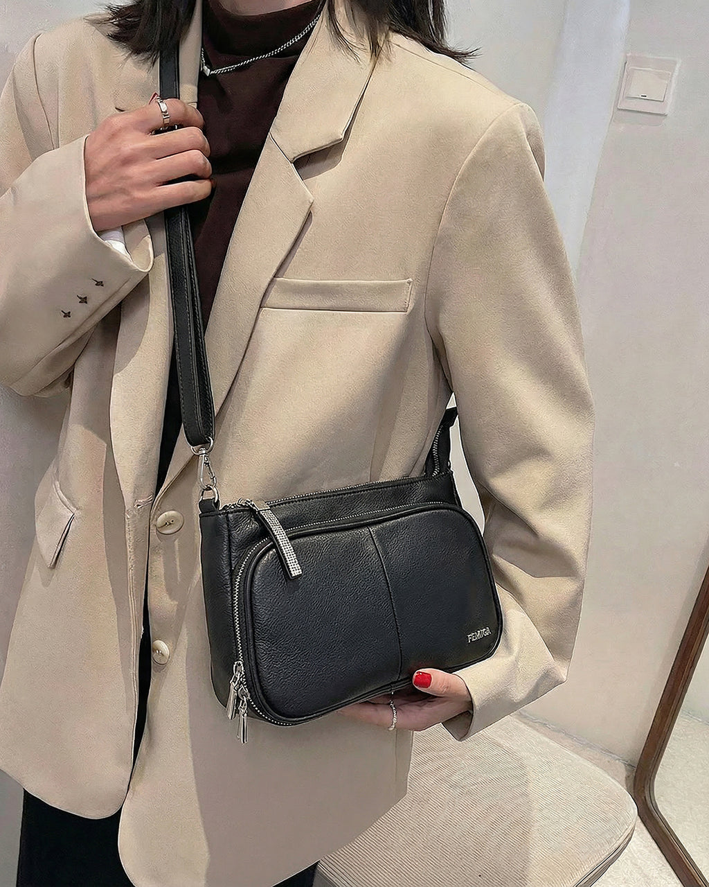 Classic Black Everyday Sling