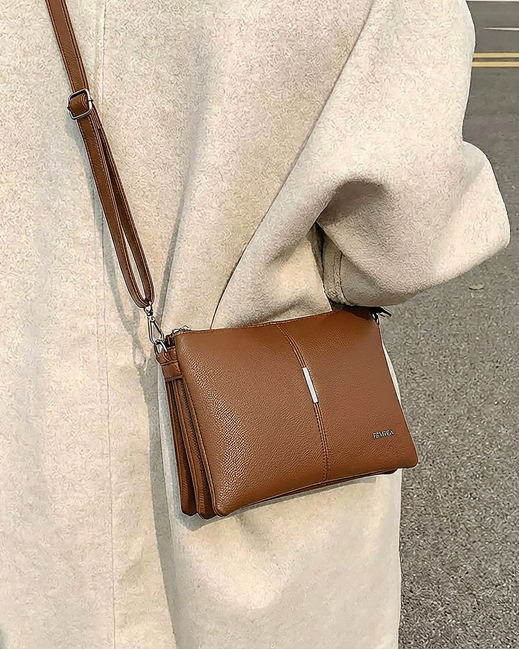 Classic Tan Everyday Sling