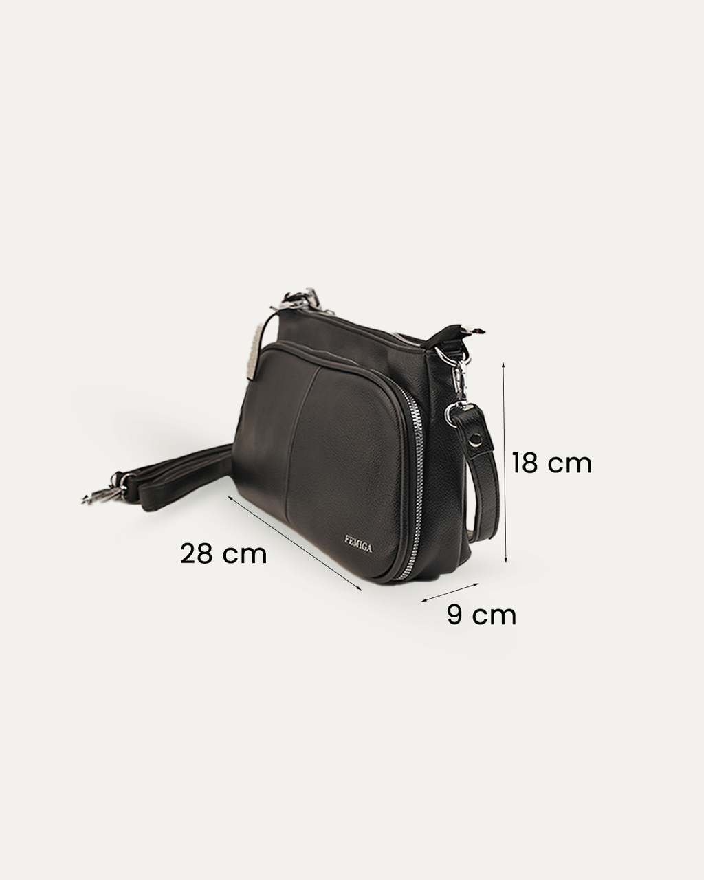 Classic Black Everyday Sling