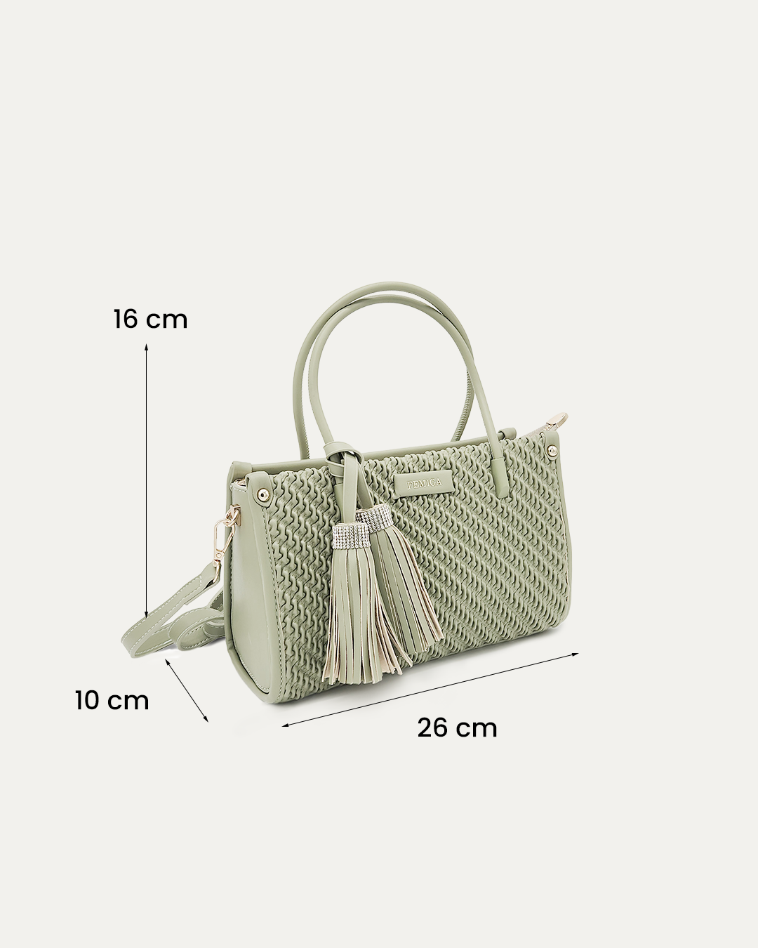 Femiga TextureMuse Structured Handbag