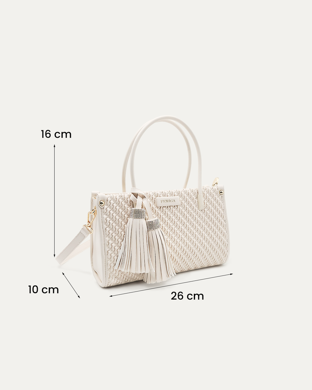 Femiga TextureMuse Structured Handbag