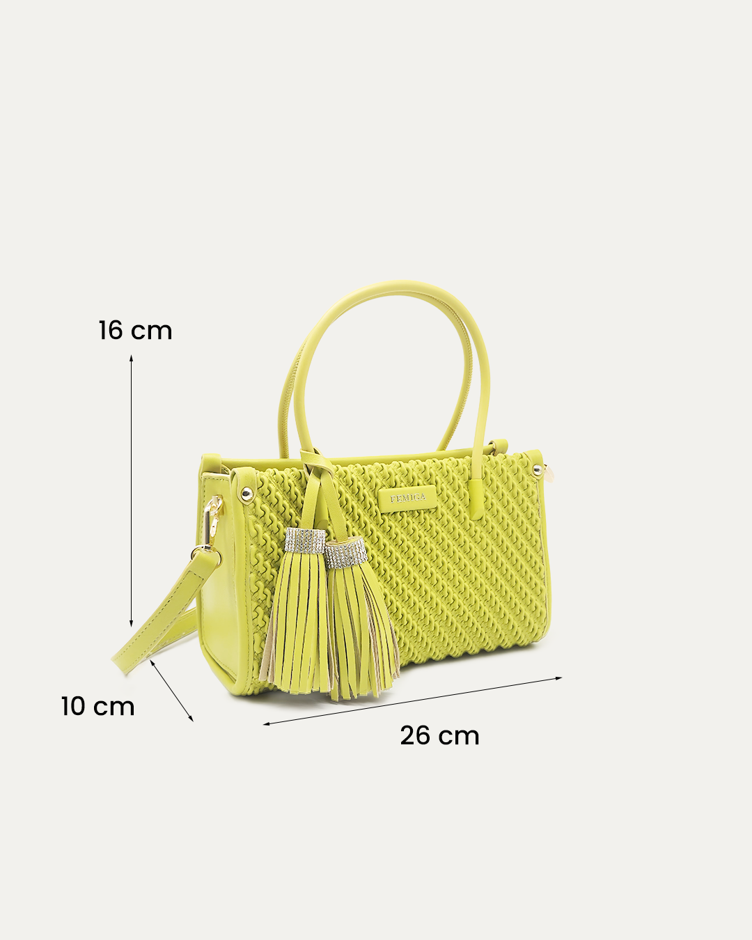 Femiga TextureMuse Structured Handbag