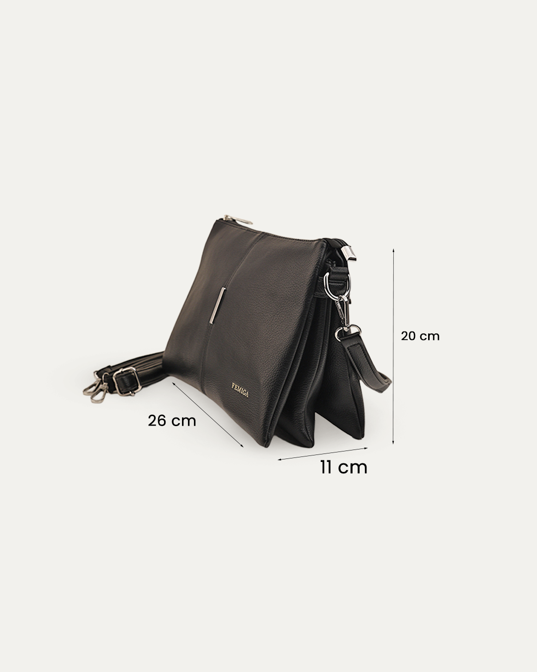 Classic Black Office Sling