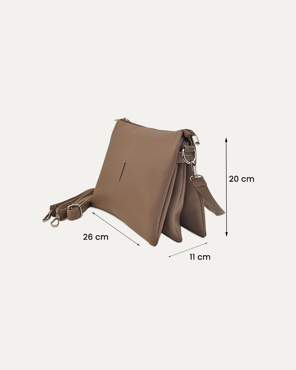 Khakhi Casual Sling Bag