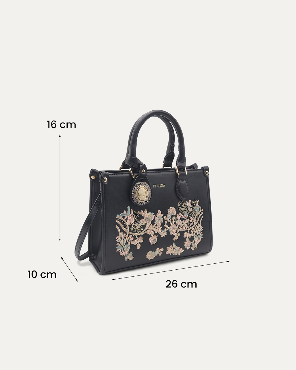 Femiga Blossom Muse Structured Handbag