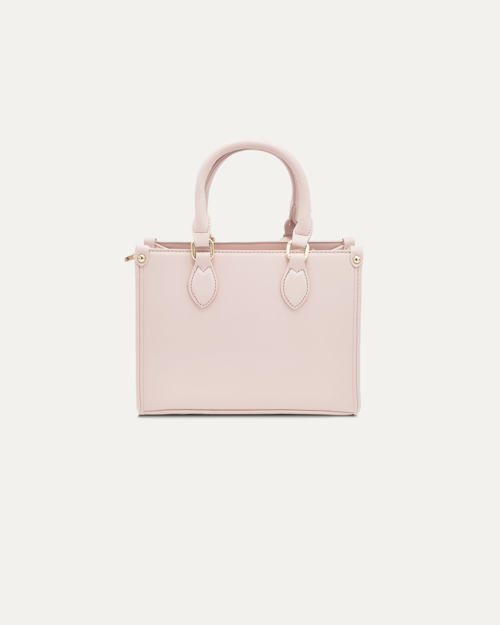 Pink Embroidered Handbag