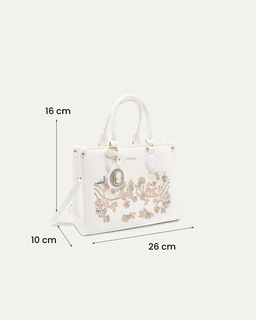 Femiga Blossom Muse Structured Handbag