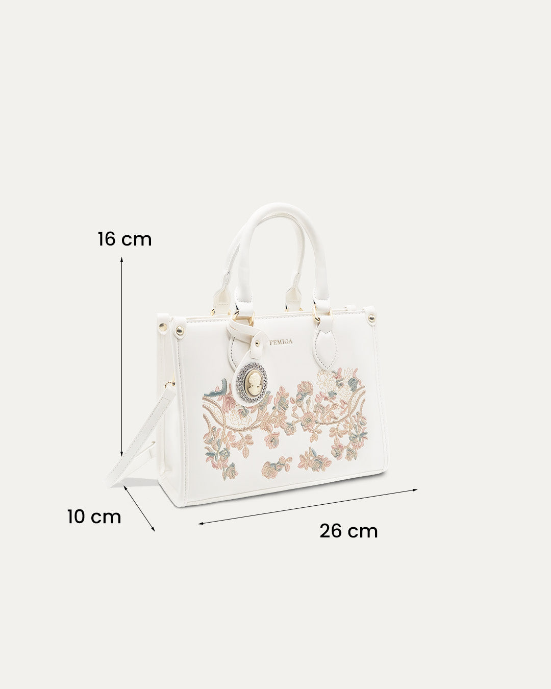 Femiga Blossom Muse Structured Handbag
