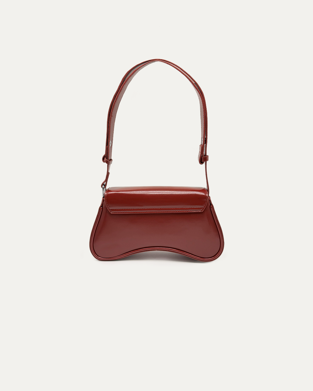 Lightweight Maroon Shoulder Bag